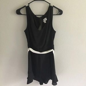 3/$15 Tank top ruffle shorts romper